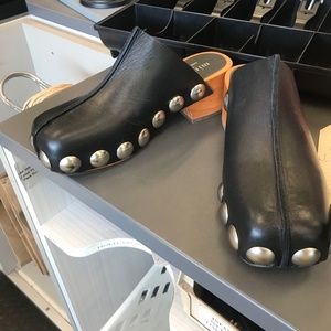 Manelli studded clogs